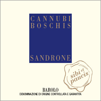 SANDRONE : BAROLO CANNUBI BOSCHIS 2008